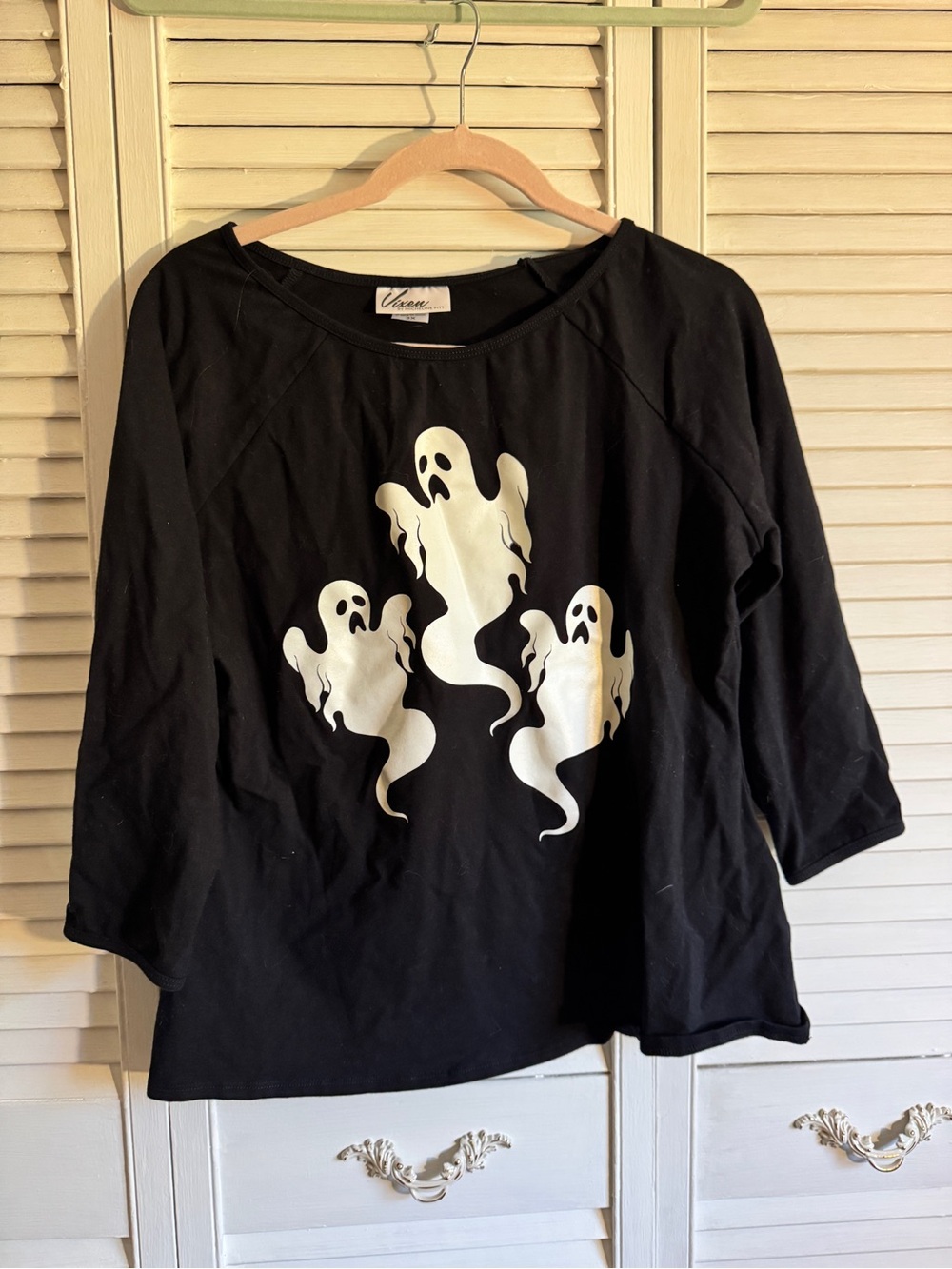 Vixen Ghost Graphic Top